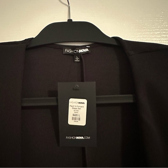 Fashion Nova Elegant Black Blazer - Picture 9 of 11